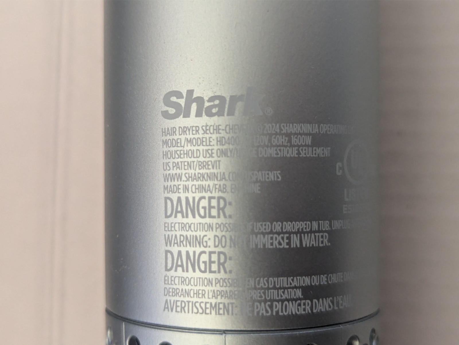 Shark Beauty Flex Style Limited Edition Spearmint Hair Dryer / Styler Only No Ac