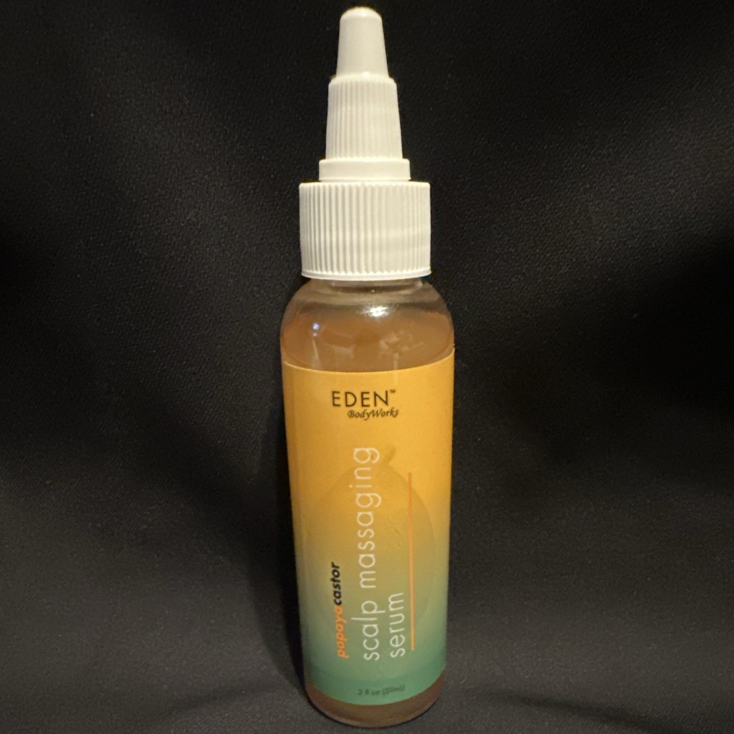 EDEN BodyWorks Papaya Castor Scalp Massaging Serum, Hydrating 2 fl oz