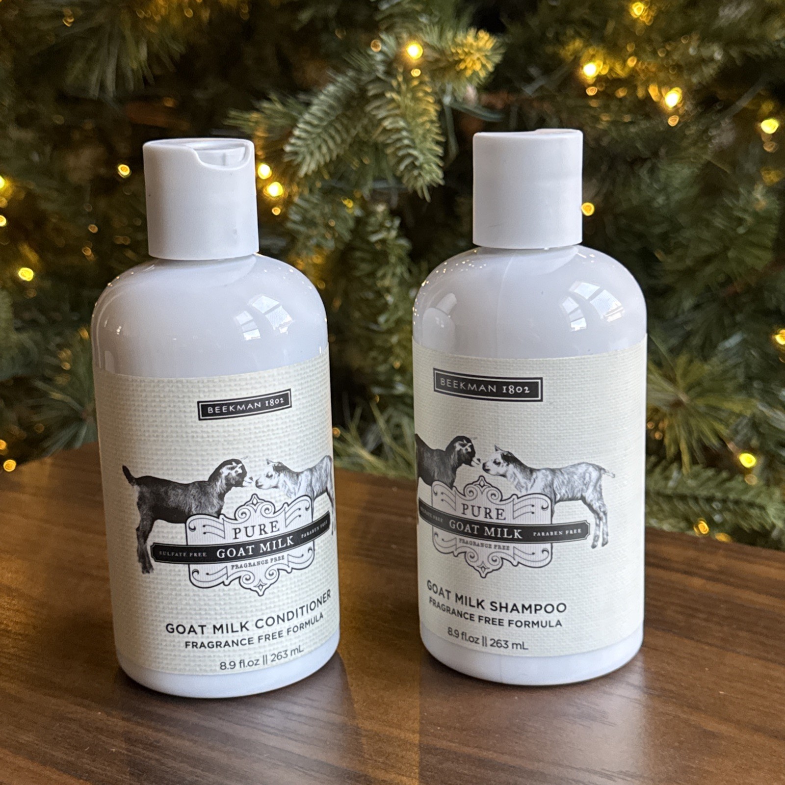 Beekman 1802 Pure Goat Milk Shampoo & Conditioner (2) Unscented 8.9 fl oz each