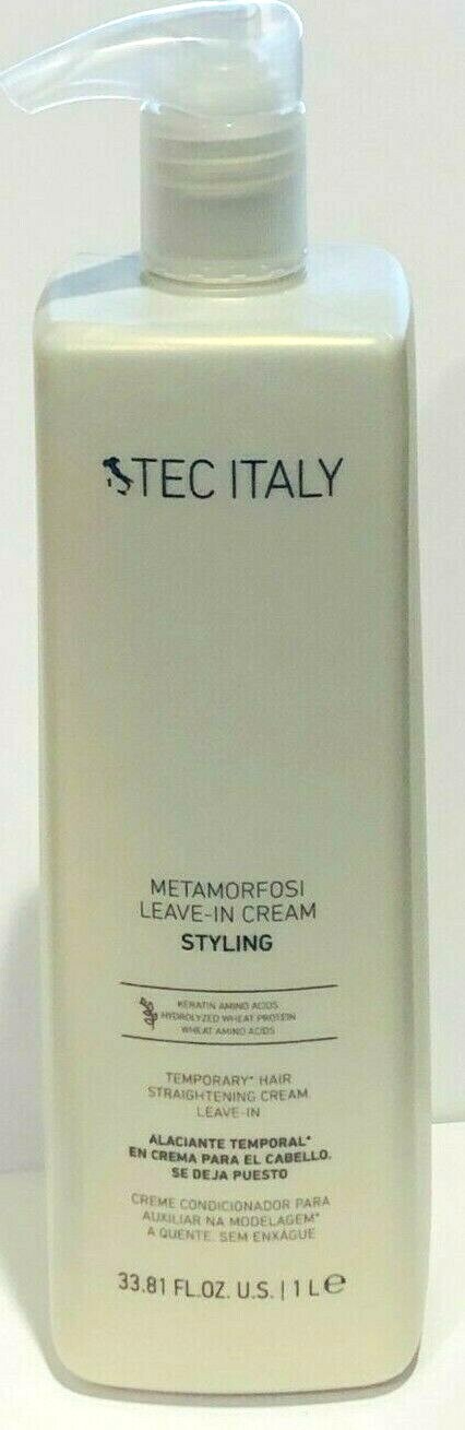 TEC ITALY METAMORFOSI LEAVE-IN-CREAM TEMPORARY HAIR STRAIGHTENNING 33.81 OZ