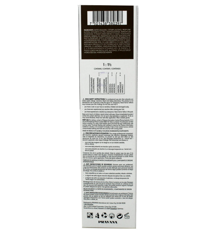 Pravana Chromasilk Permanent Creme Hair Color Express & 90+ Colors – 3 oz