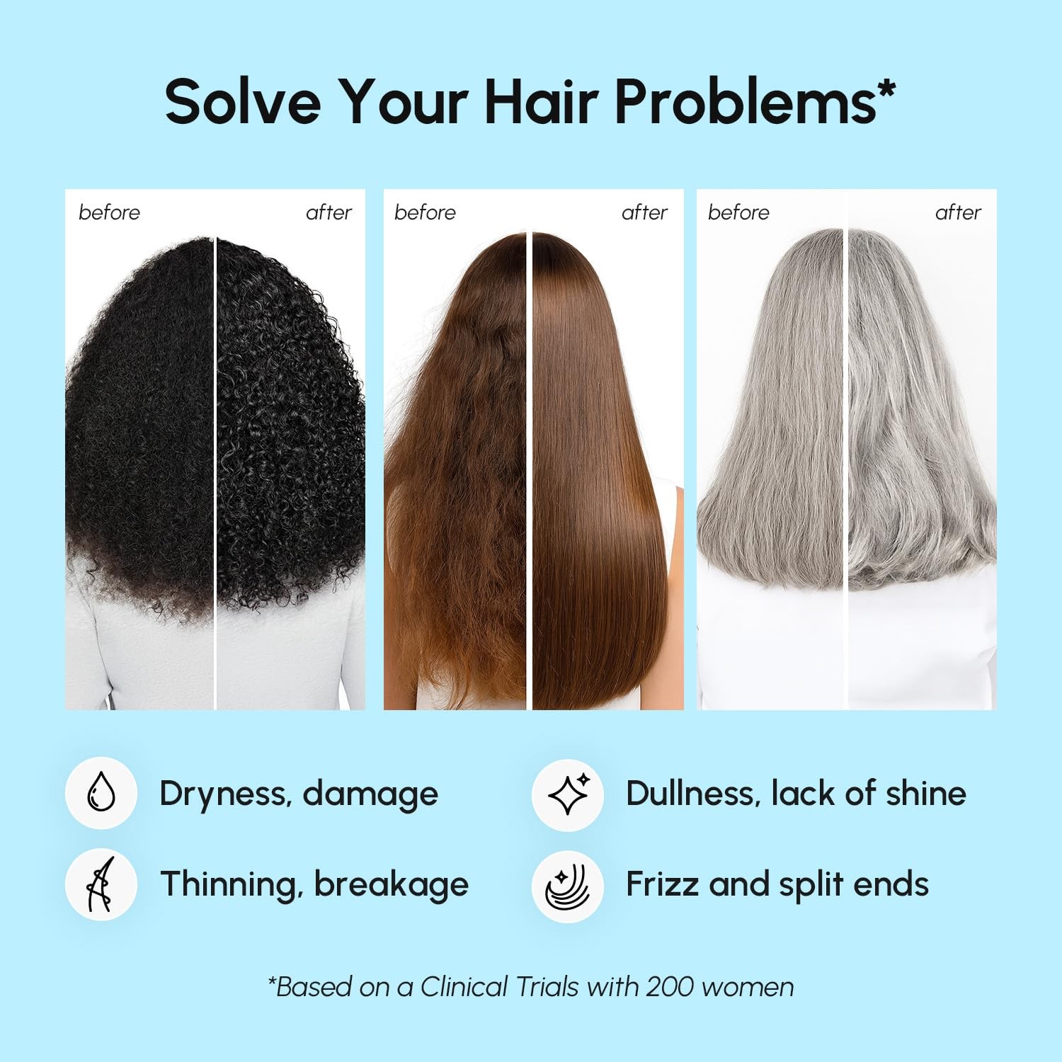 Deep Conditioning Hair Mask for Damaged 10 Fl Oz (Pack of 1), White