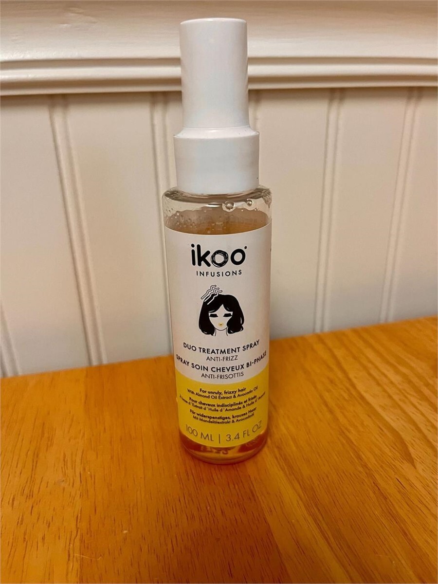 Ikoo Duo Treatment Anti-Frizz Spray for Unruly, Frizzy Hair Germany! New Unused!
