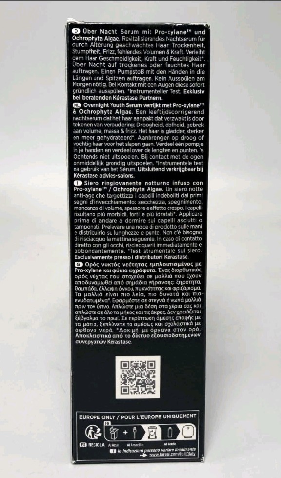 KÉRASTASE Chronologiste Overnight Travel Size Youth Serum – 90ml