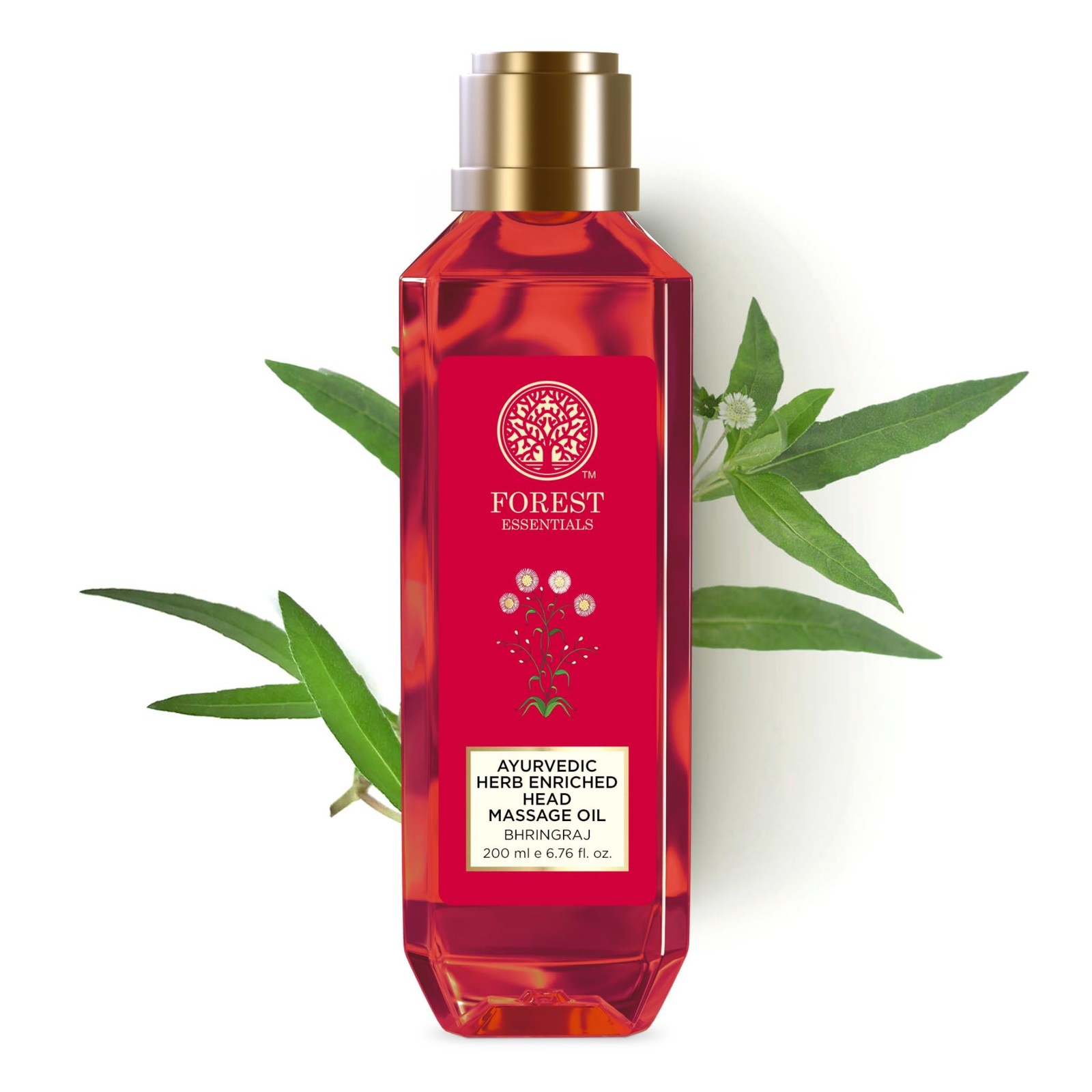 Forest Essentials Bhringraj Hair Oil | Ayurvedic Hair Growth & Dandruff Control