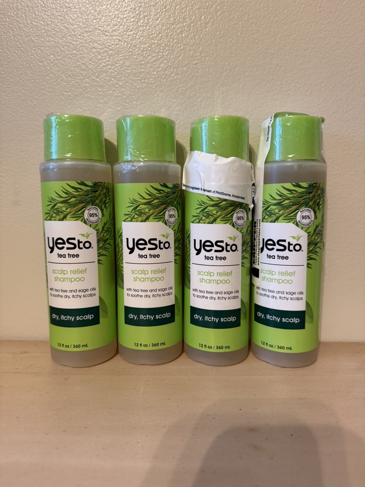 Yes To Tea Tree Scalp Relief Shampoo – Moisturizing, Natural, 12 Fl Oz