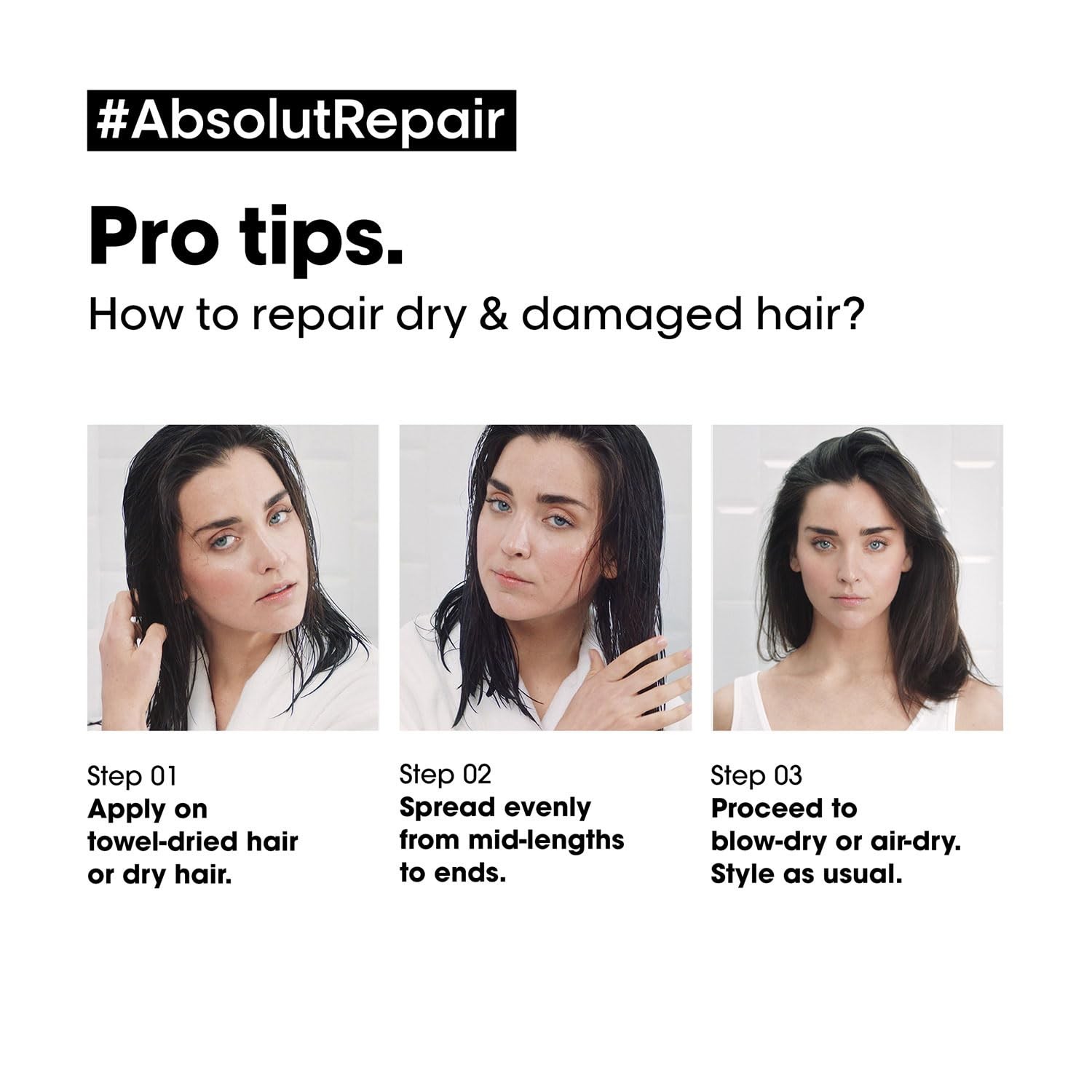 L’Oréal Professionnel Absolut Repair 10-in-1 Leave-in Serum 90ml FREE SHIPPING