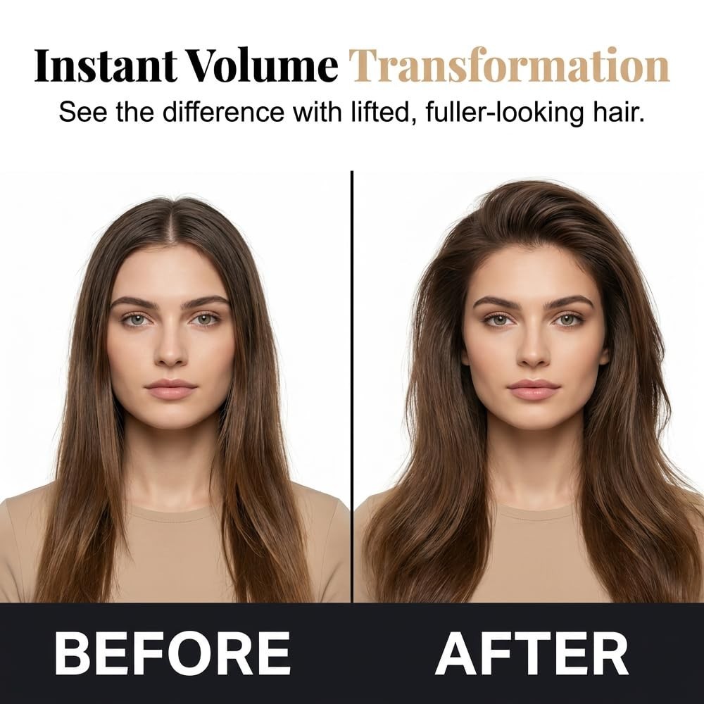 Wireless Heated Volumizing Root Lift Clip Volume Clips for Flat Fine Hair