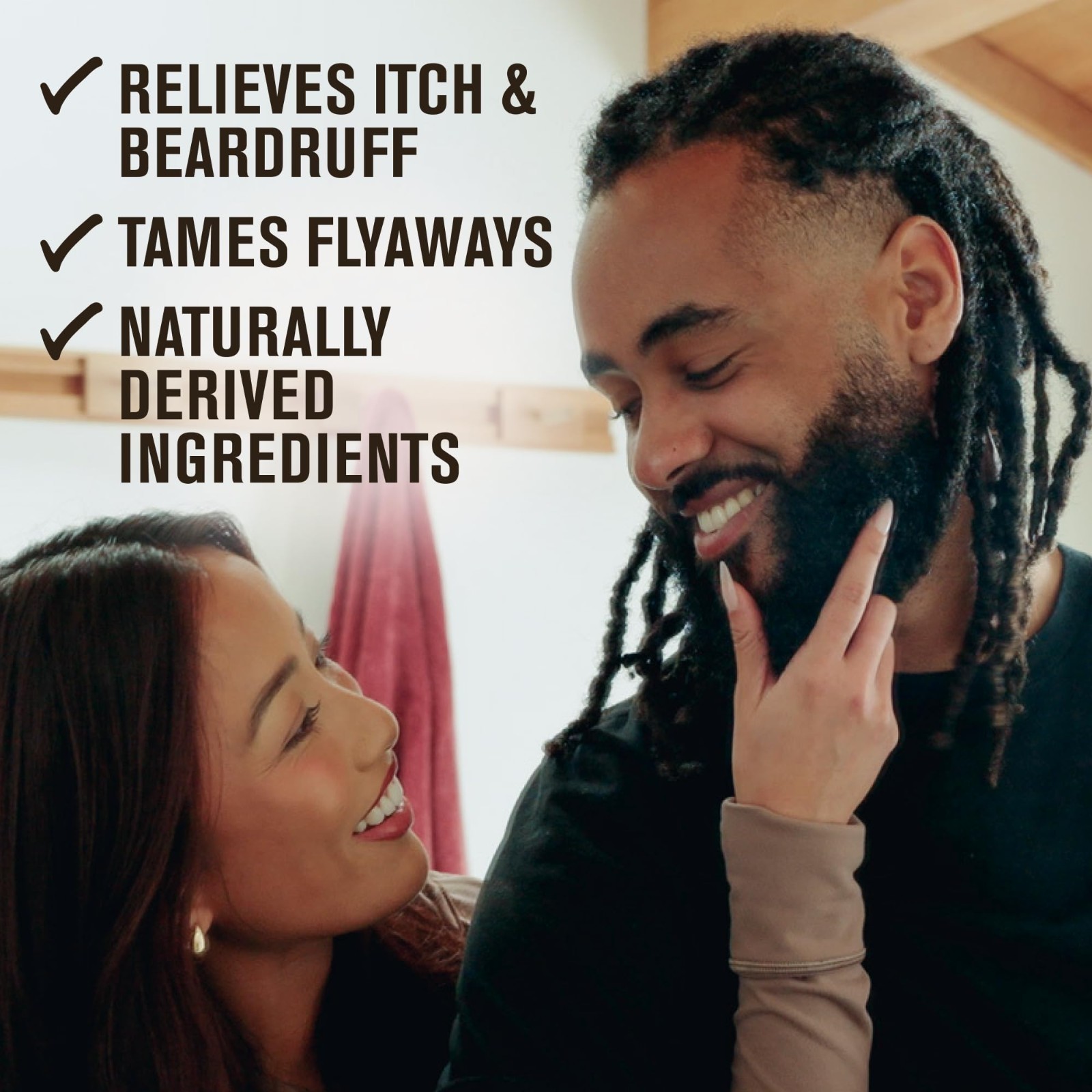 Hydrating Beard Oil & Butter for Men, Sandalwood Teak – Condition, Soften & Styl