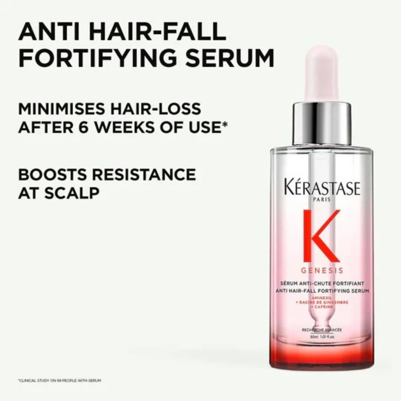 Kérastase Genesis Strengthening Scalp & Hair Serum 3.4 Fl oz New