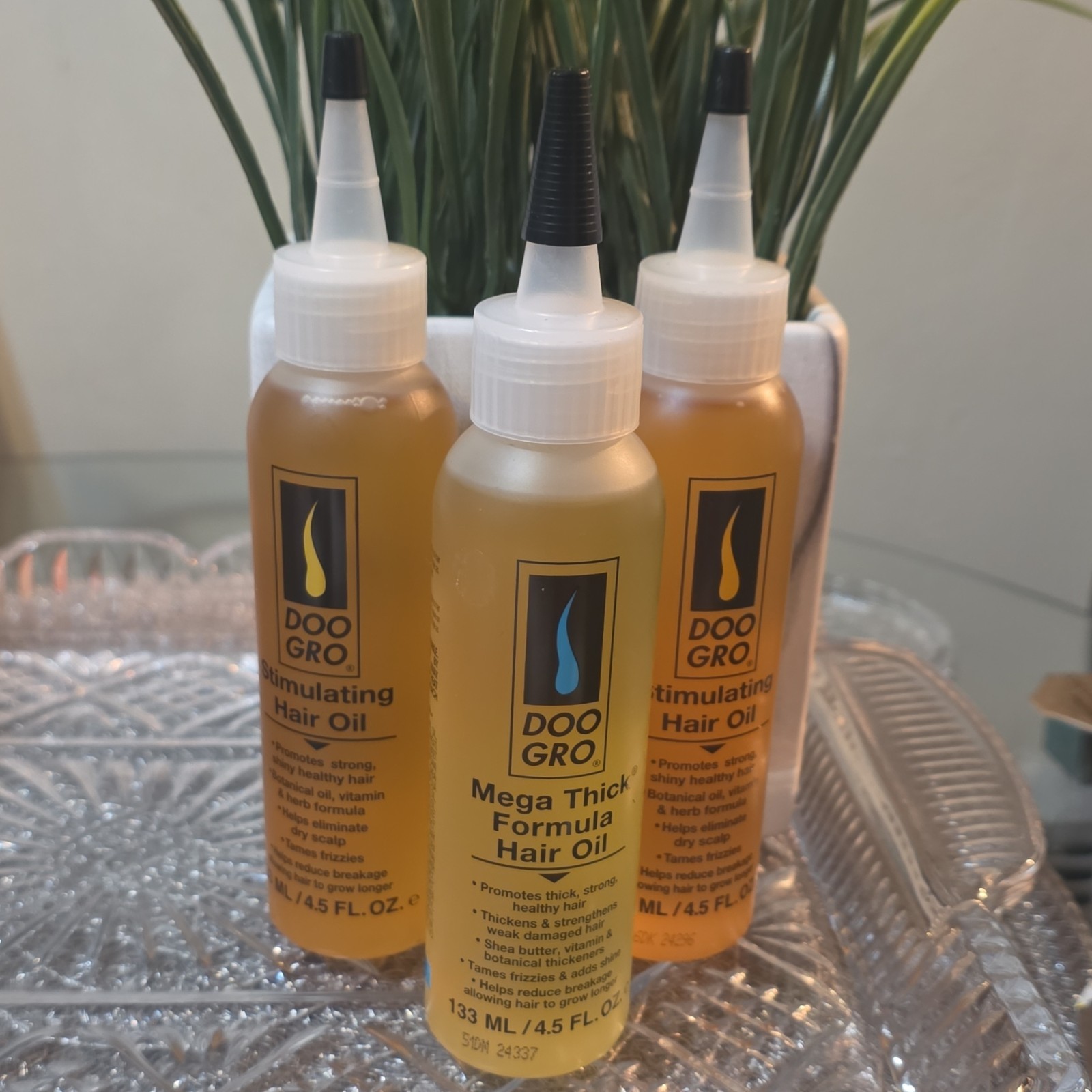 Stimulating Hair Oil or Mega Thick Silicone-Free w/Vitamins -BUYER CHOSE 1.