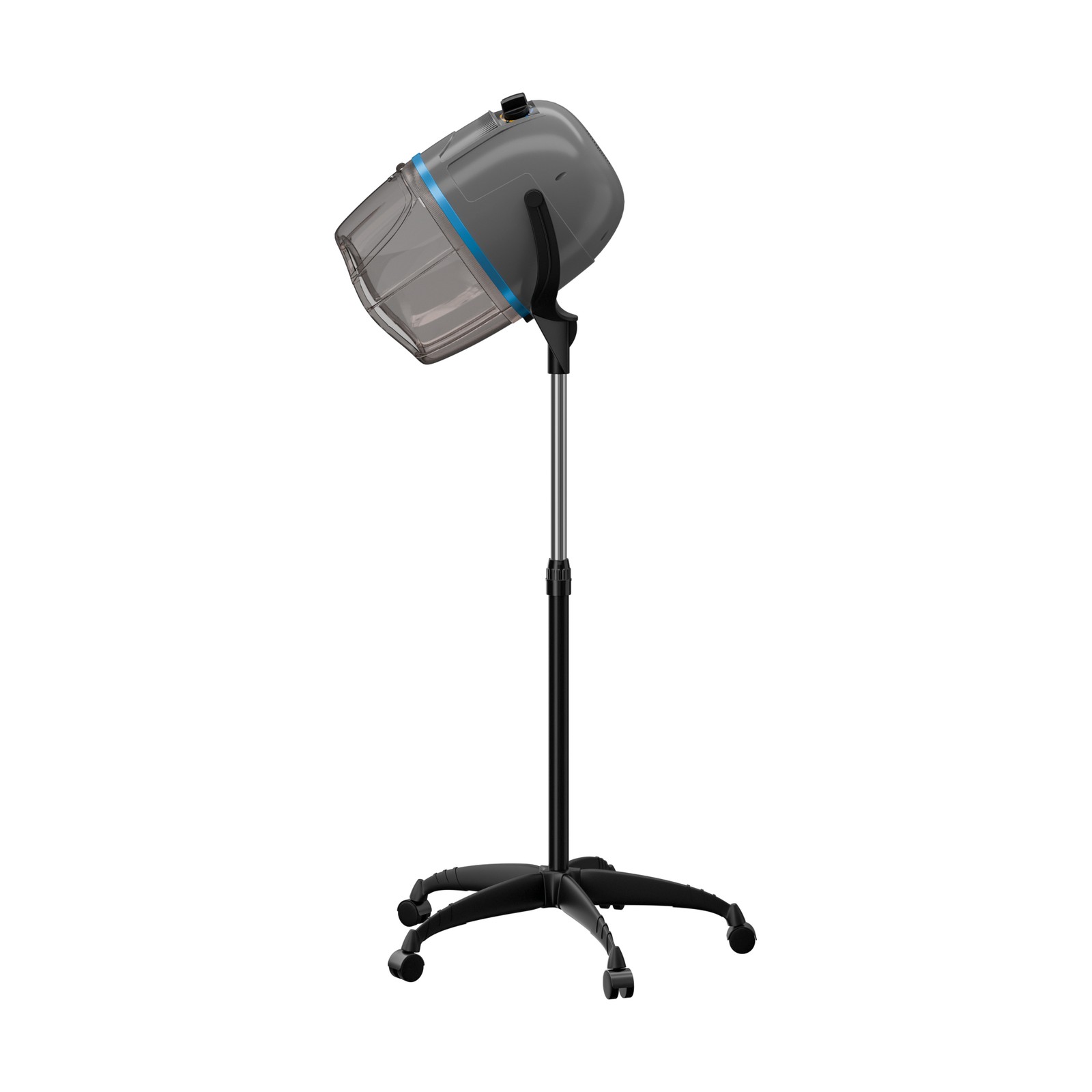 1300W Hair Bonnet Dryer Hot Perm Adjustable Height Salon Use Professional Gray