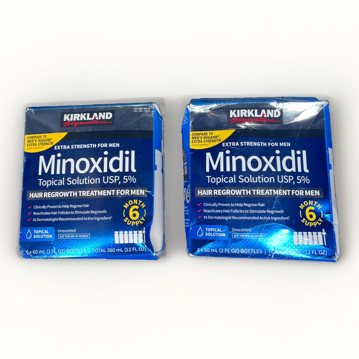 Kirkland Signature Minoxidil 5% Extra Strength Men Hair Regrowth (exp. 8/26)
