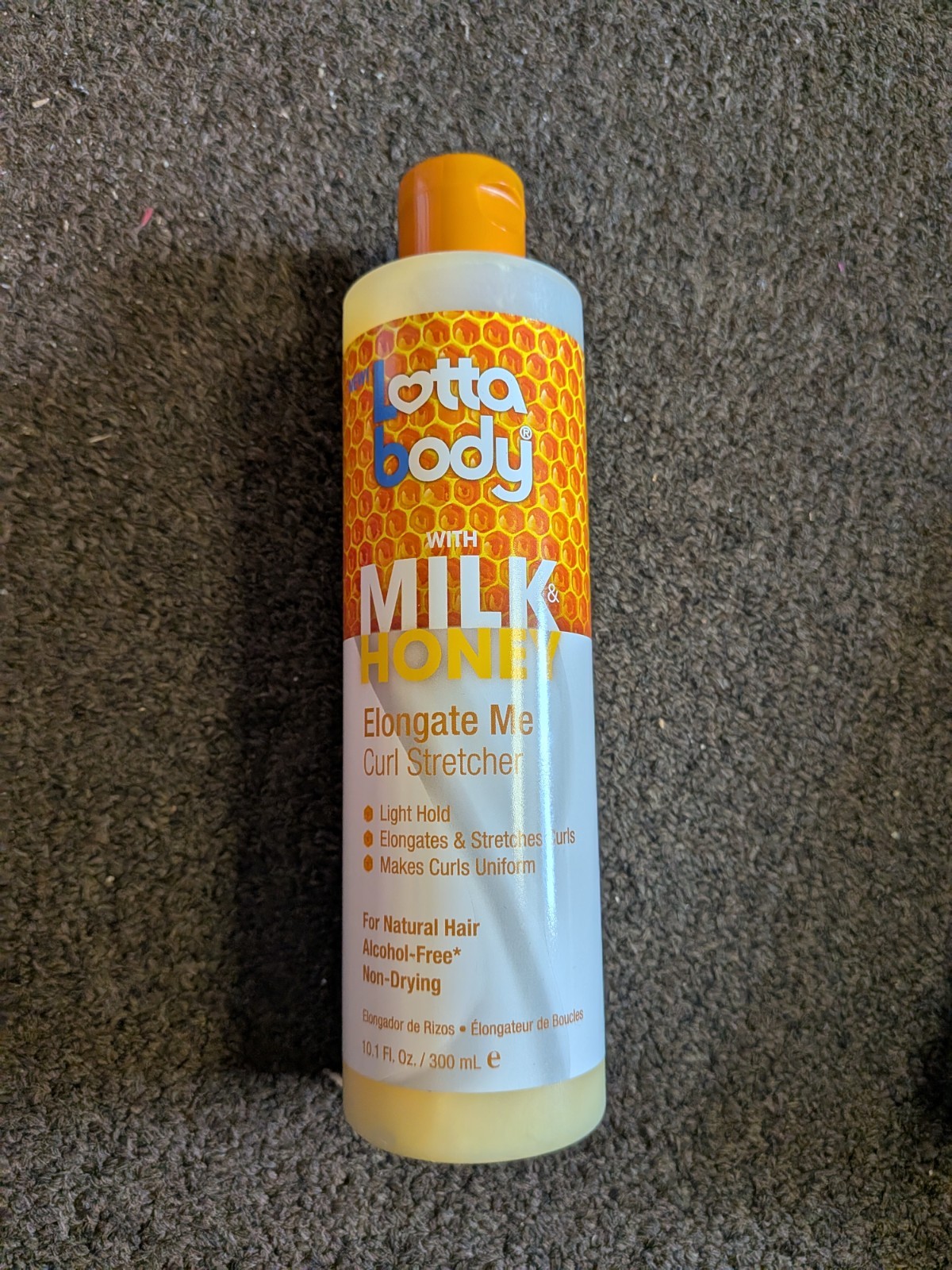 4*Lotta Body with Milk & Honey Elongate Me Curl Stretcher, 10.1 Fl. Oz.
