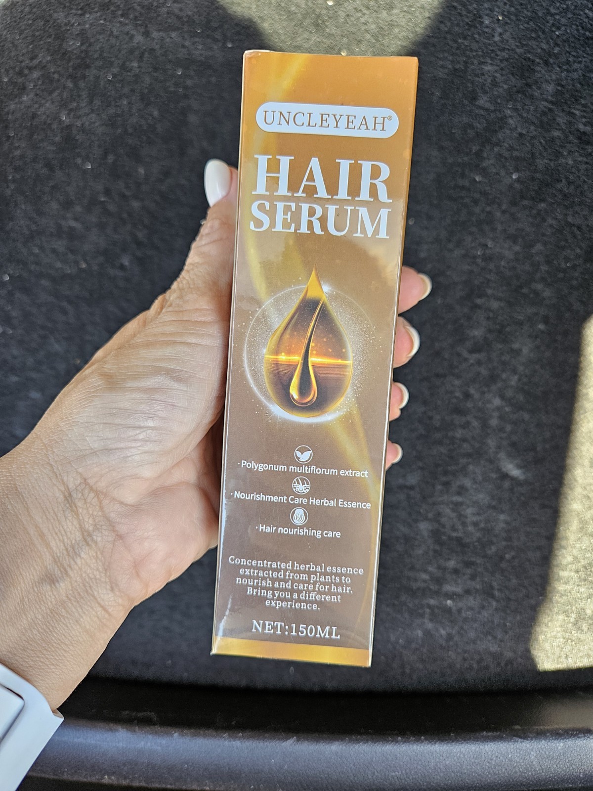 UNCLEYEAH Hair Serum Nourishment Care Herbal Essence 150 mL Unisex Nourishing