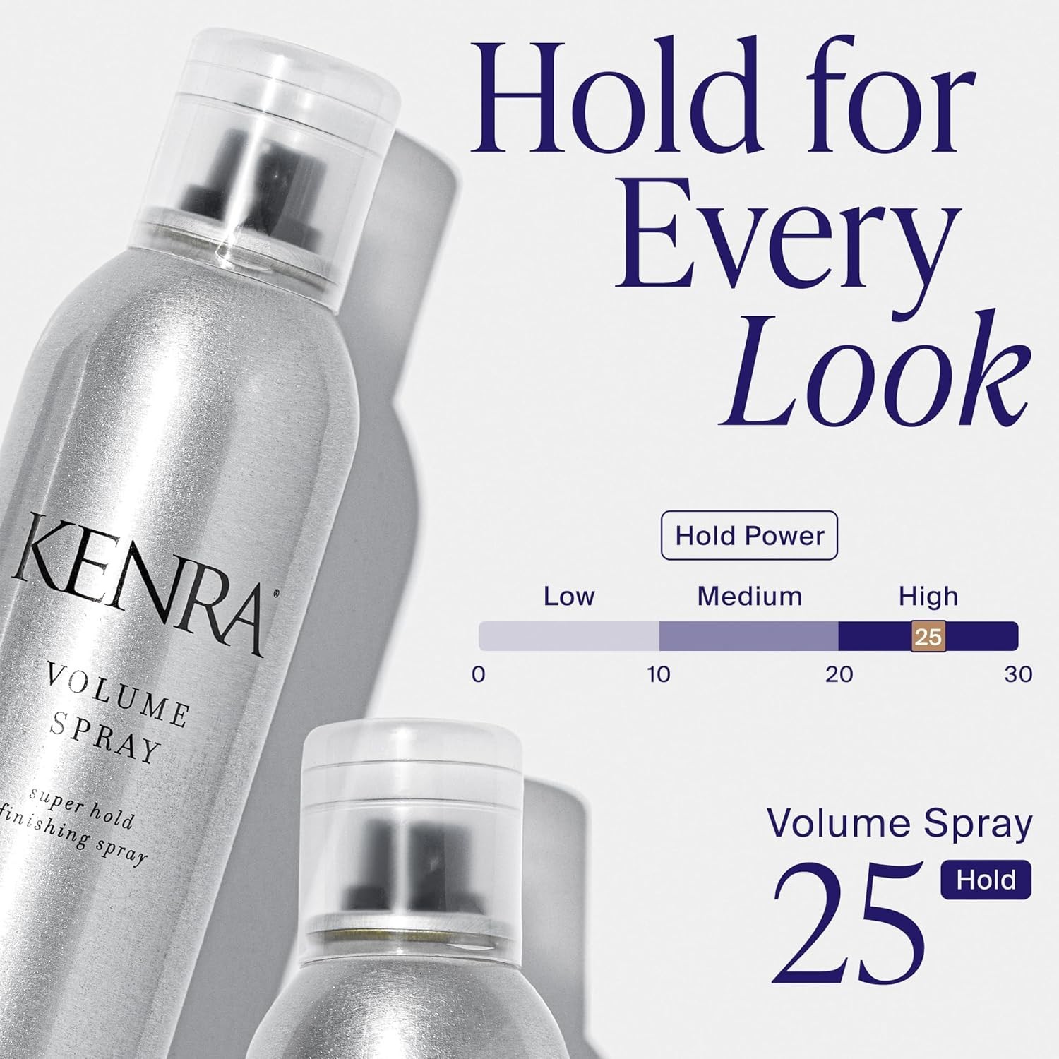 Wind & Humidity Resistant Hairspray | Flake-Free, Fast-Drying Volume Spray 25