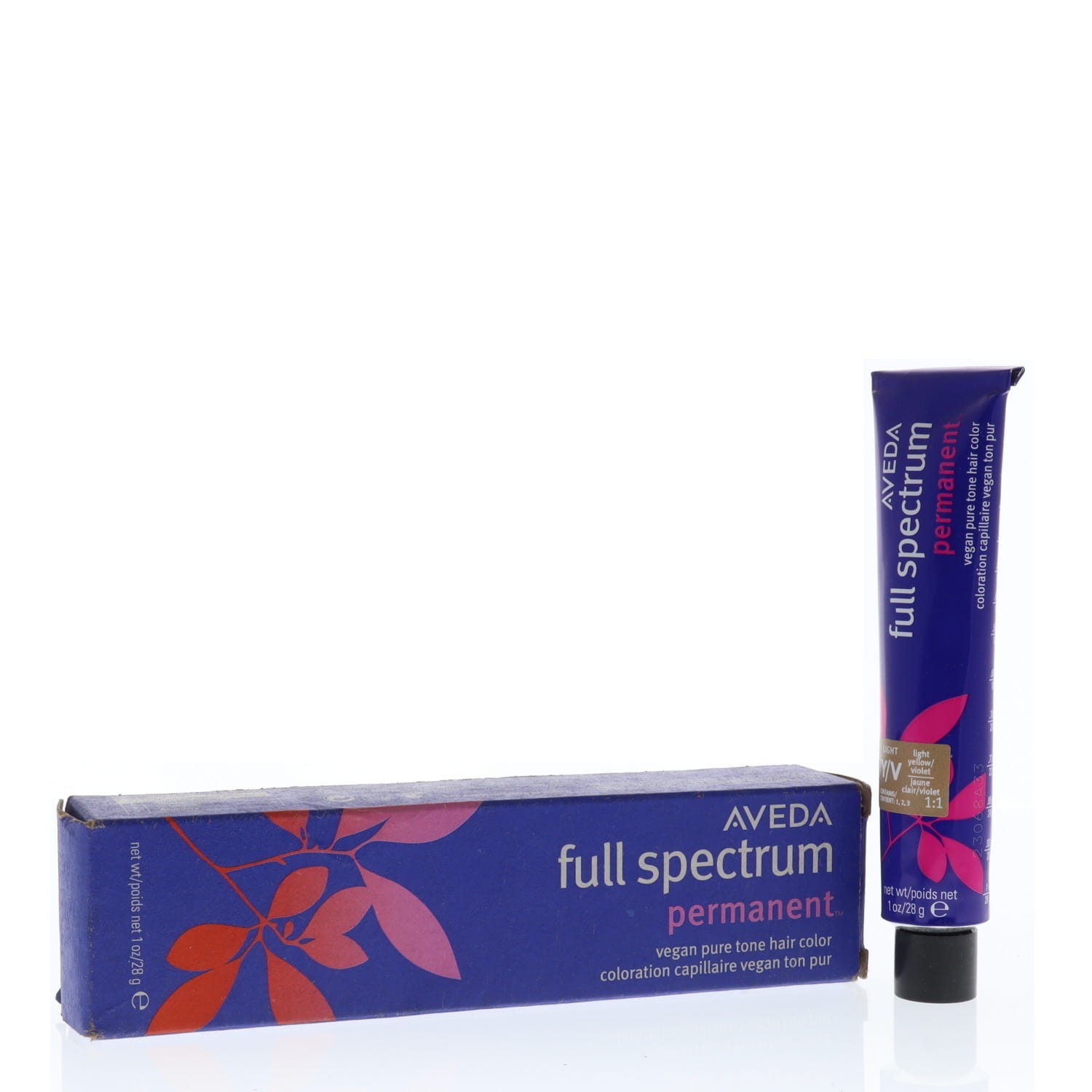 Aveda Full Spectrum Permanent Vegan Hair Color Light Yellow/Violet 28g/1oz