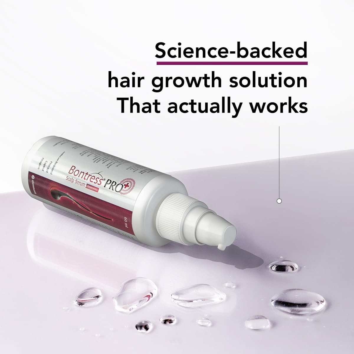 Bontress PRO+ Scalp Serum Dermat recommended Hair Growth in 28 Days 60ml