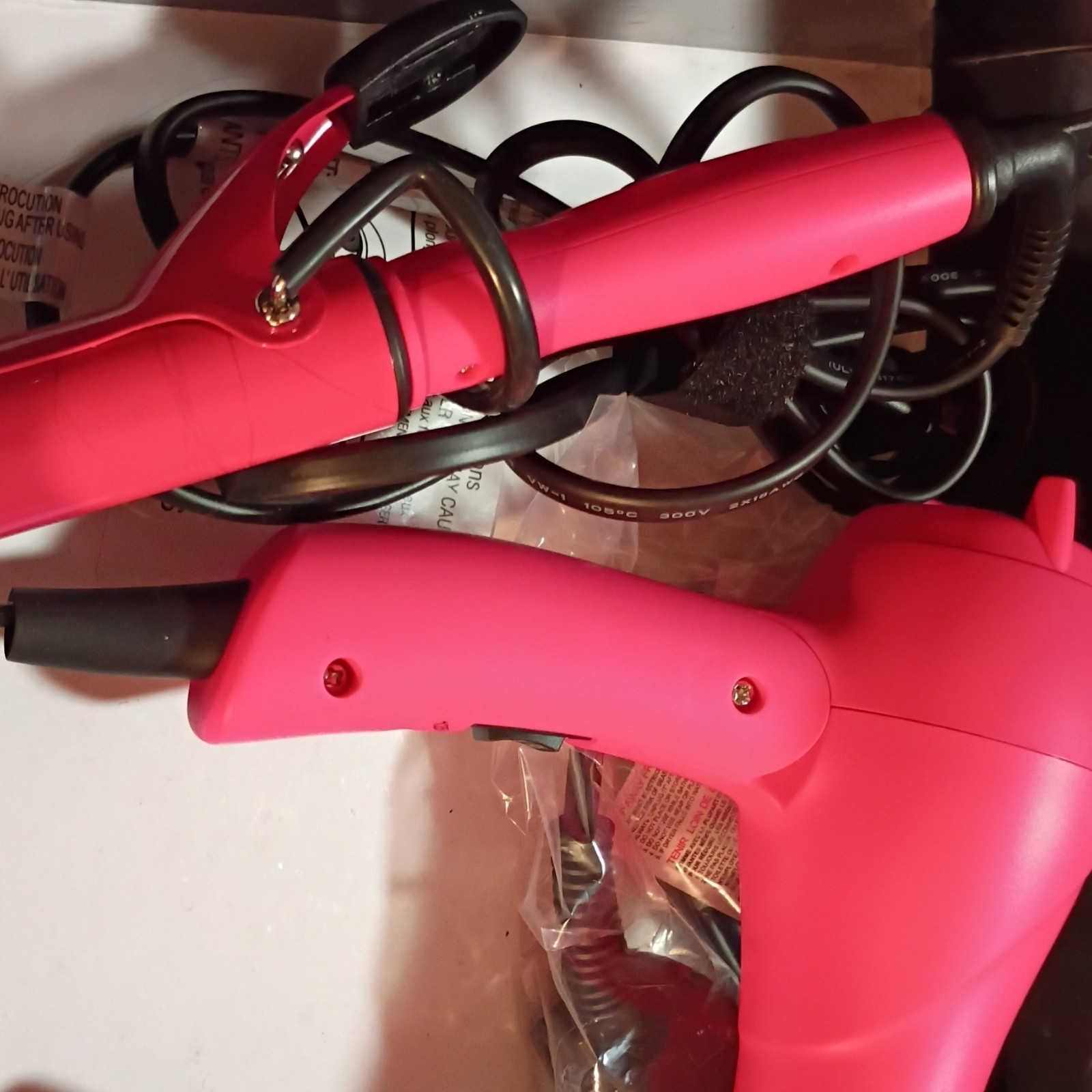 CAJ Beauty Professional Volumizing Super Mini Tool Set Dryer Curl Style Iron