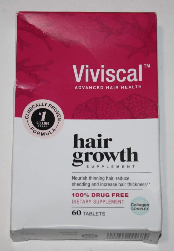 Viviscal Advanced Hair Growth Supplement for Women 60 Tablets Exp 02/27 NEW