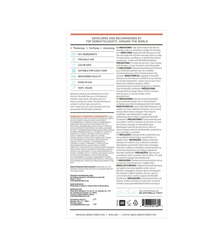 DS Laboratories Revita Hair Stimulating Shampoo (Anti-Hair Loss & Anti-Thinning)
