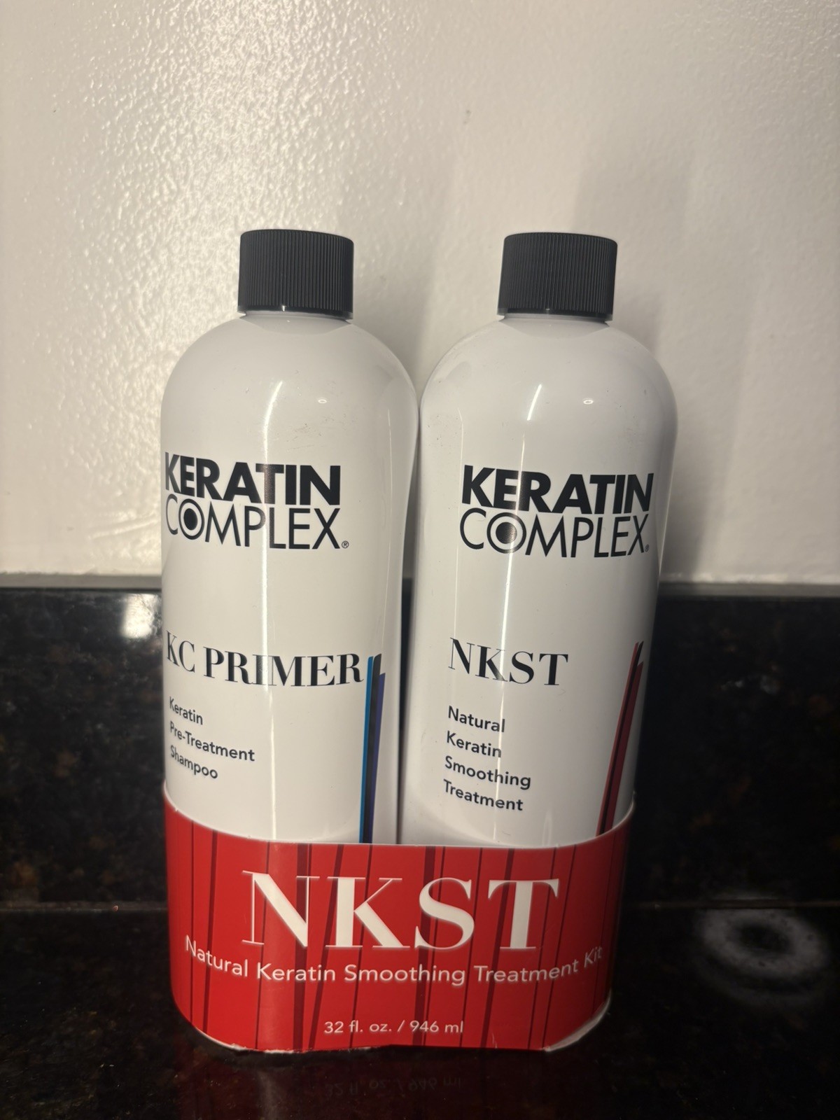 KERATIN COMPLEX KC PRIMER AND SMOOTHING TREATMENT 16.9 OZ EA. – NEW