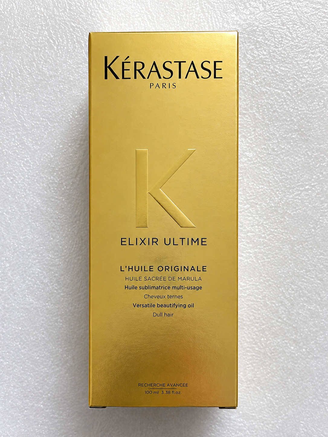 Kérastase Elixir Ultime L’Huile Original Hair Oil 100ml 3.4oz USA Stock New