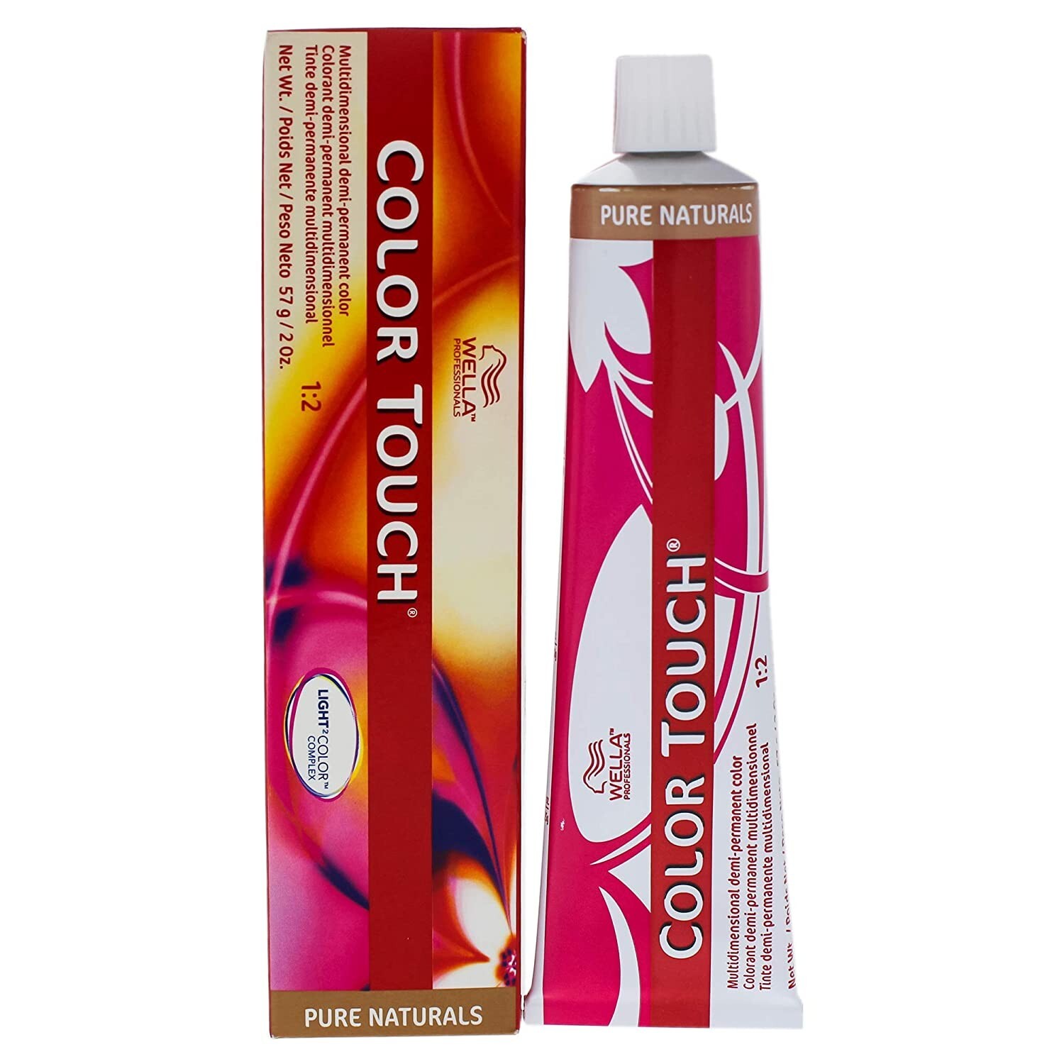 Wella Color Touch 2/0 Darkest Brown/Natural, 2 oz