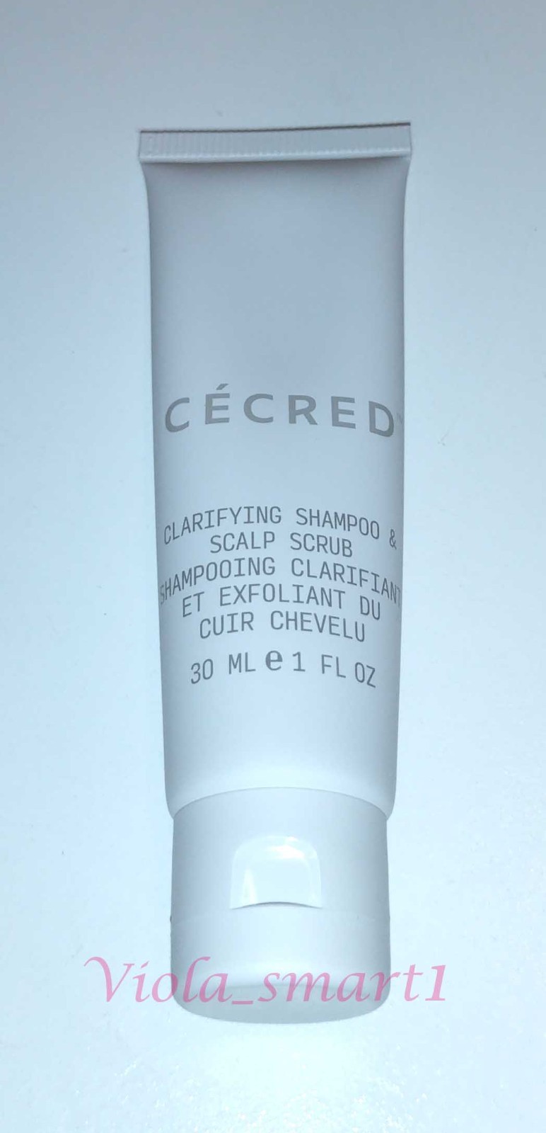 2x CECRED Clarifying Shampoo & Scalp Scrub 1oz / 30ml Travel Size CÉCRED