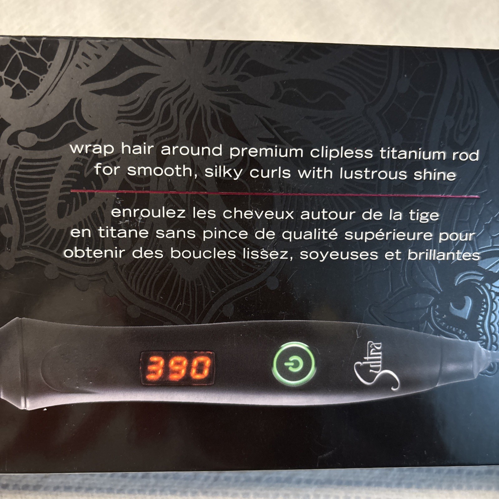 SULTRA After Hours Collection 1” Or 1.5” Titanium Curling Wand Buyer Choice