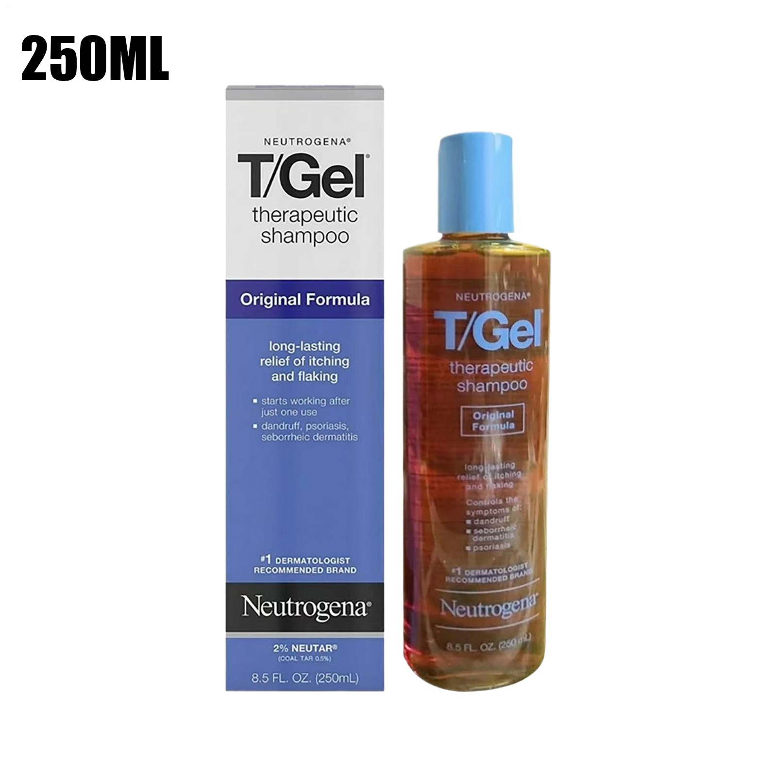 Oz Neutrogena T-Gel Therapeutic Shampoo Instant Therapy 8.5 Fl