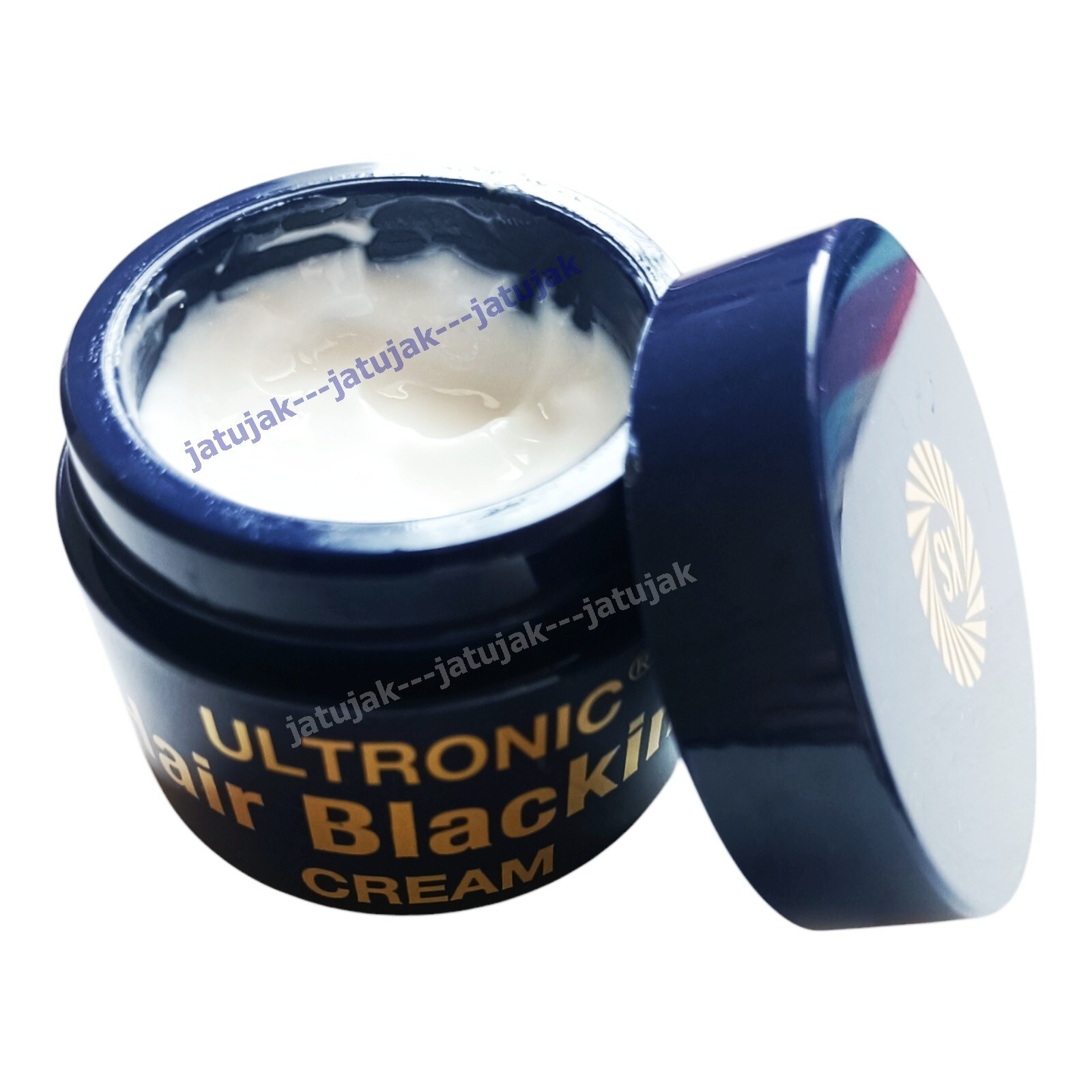 Ultronic Hair Blacking Cream 28g Gray Color Restoring Natural