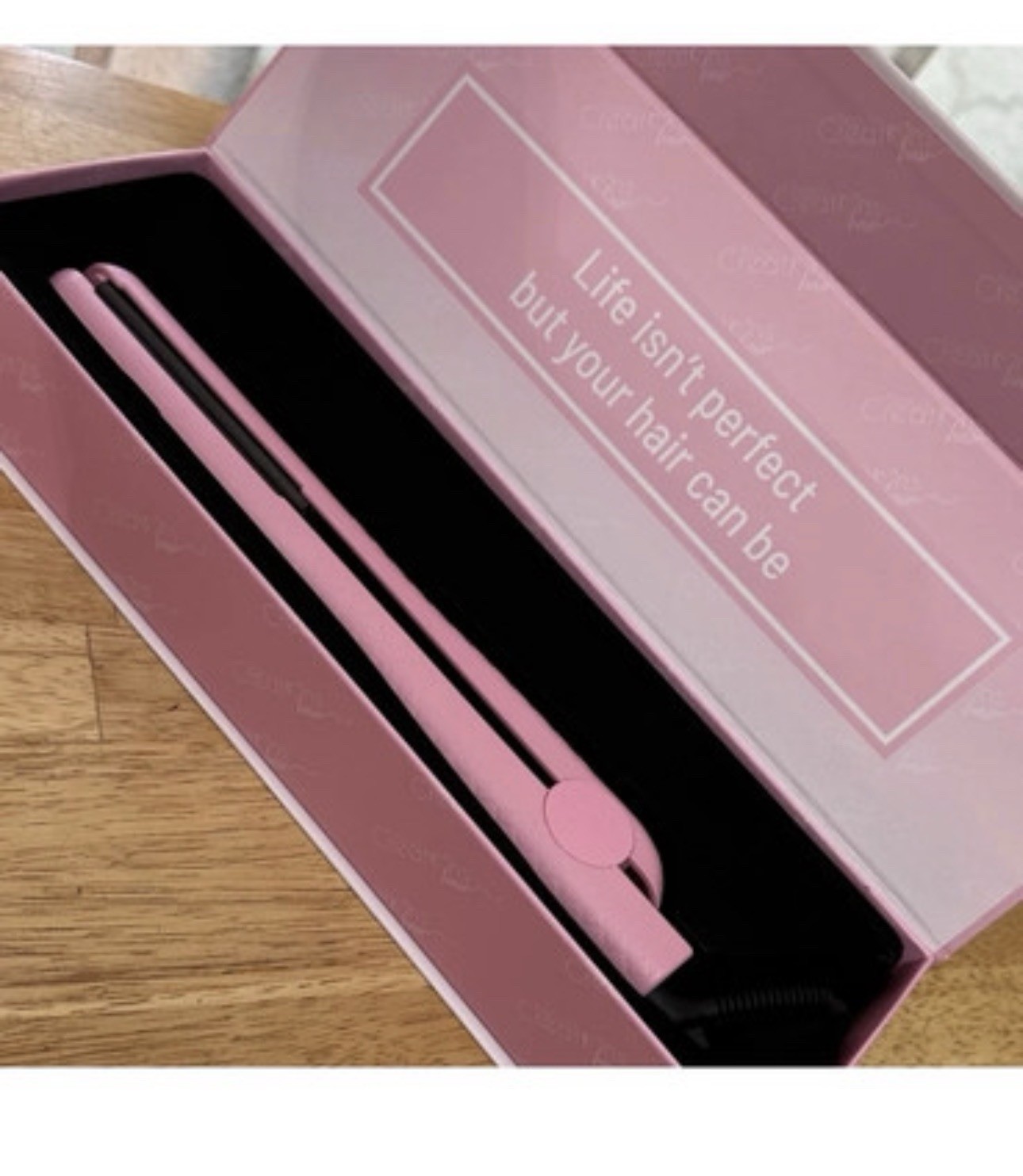 Beauty Creations Pink Hair Flat Iron/Straightener Hair Straightener, Unisex