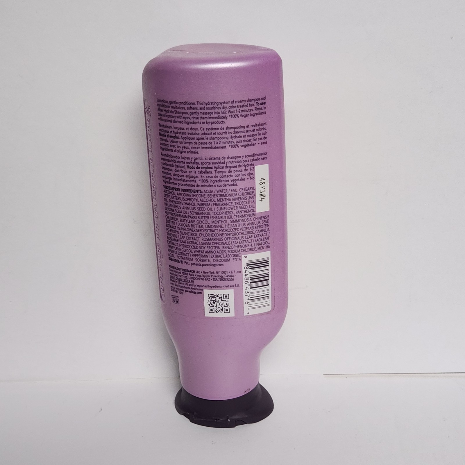 Pureology Hydrate Conditioner for Dry Color-Treated Hair 266ml/9fl oz New