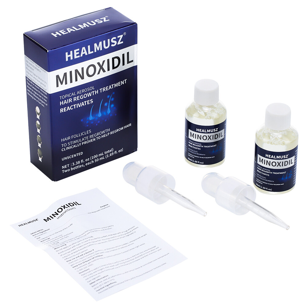 Minoxidil 5% Extra Strength for Men&Women Hair Regrowth Solution 6 Month Supply