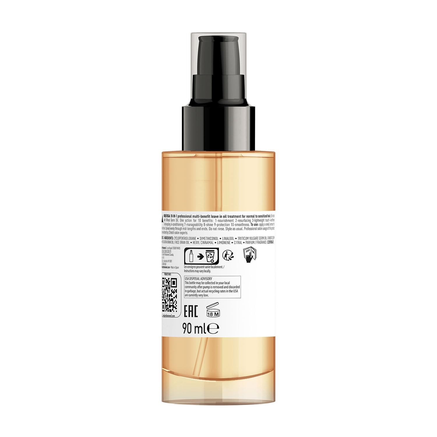 L’Oréal Professionnel Absolut Repair 10-in-1 Leave-in Serum 90ml FREE SHIPPING