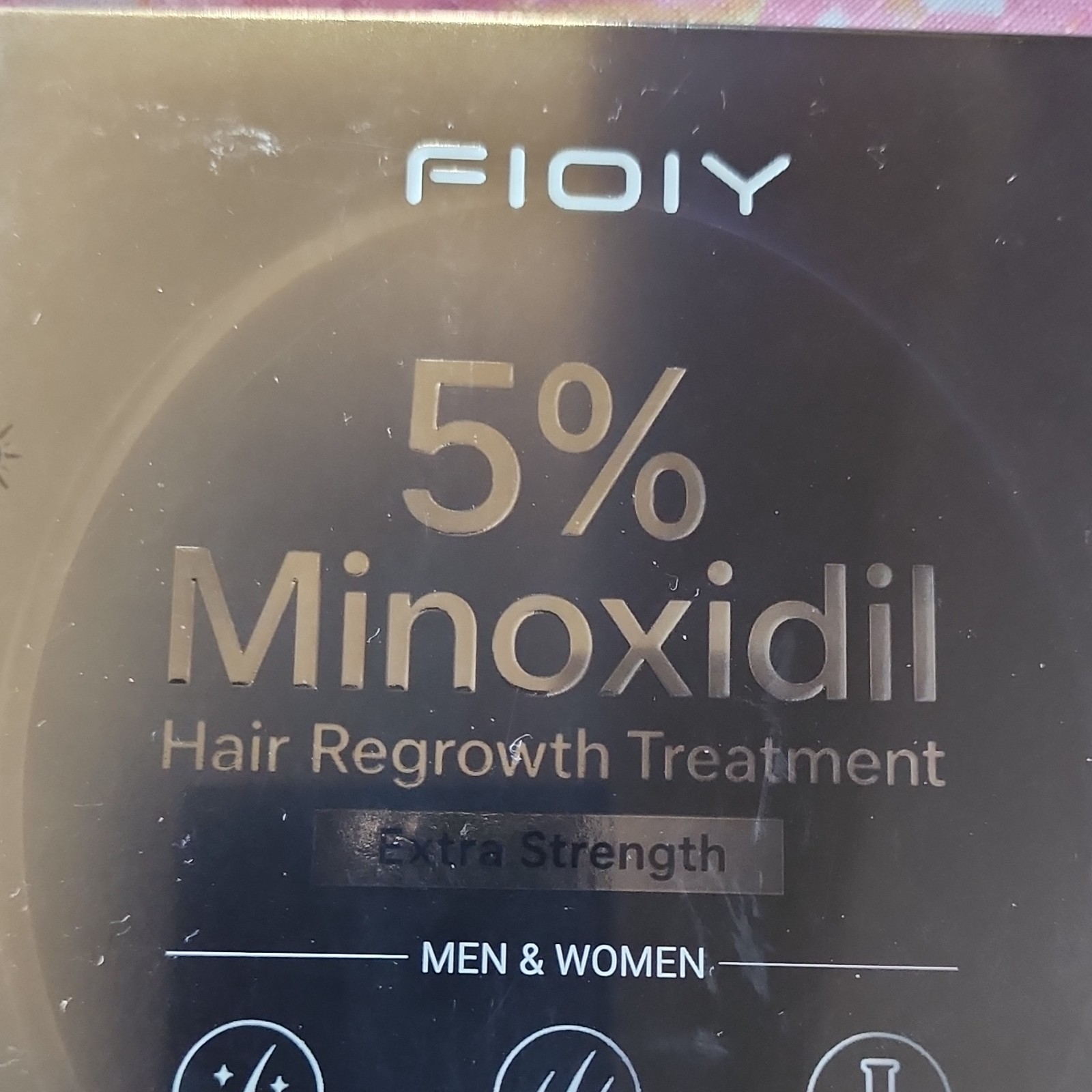 FIOIY 5% Minoxidil Hair Regrowth Treatment Extra Strength for Men & Women