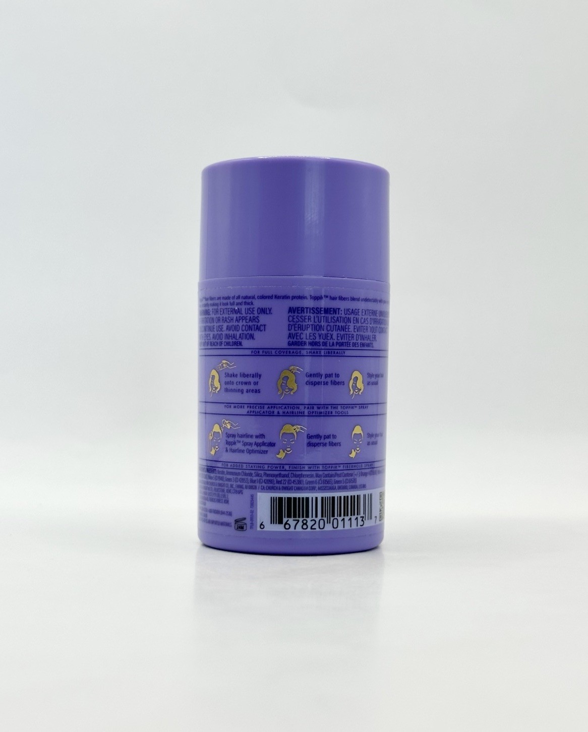 Toppik Hair Filler Medium Brown Volumizing Micro Fibers Fuller Thicker .42oz