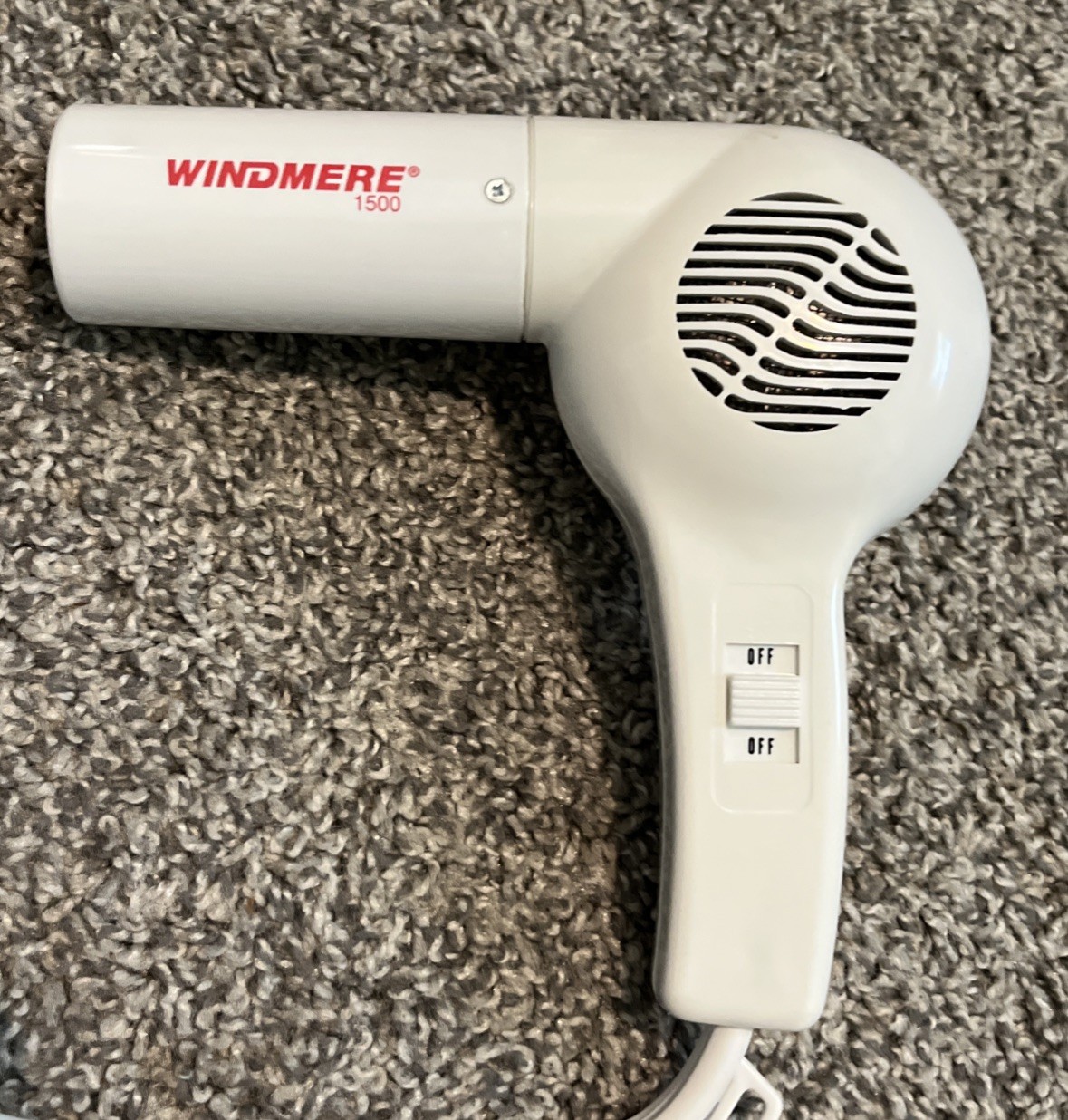 Vintage Windmere Pro 1500 Hair Dryer 1500W w/ Box Tested Working