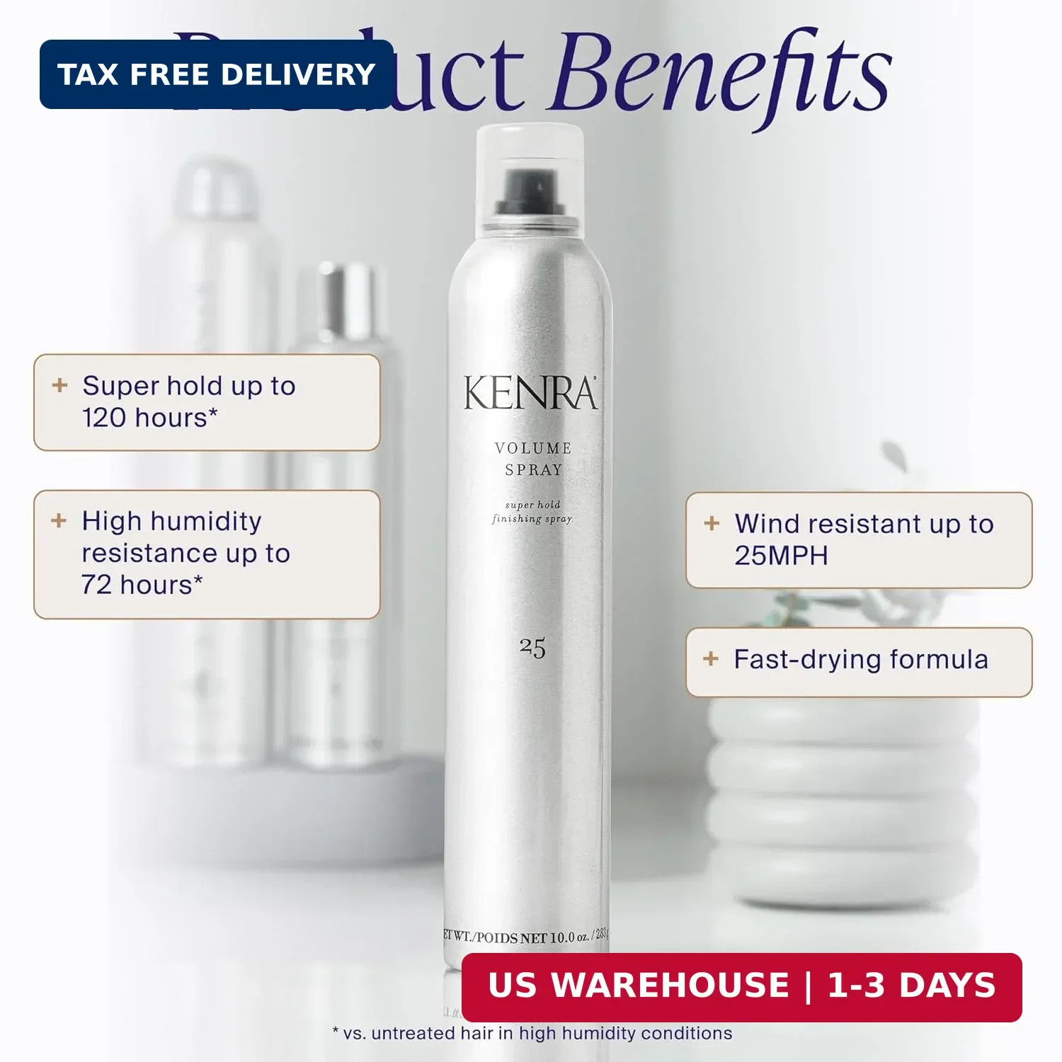 Volume Spray 25 | Super Hold Finishing & Styling Hairspray