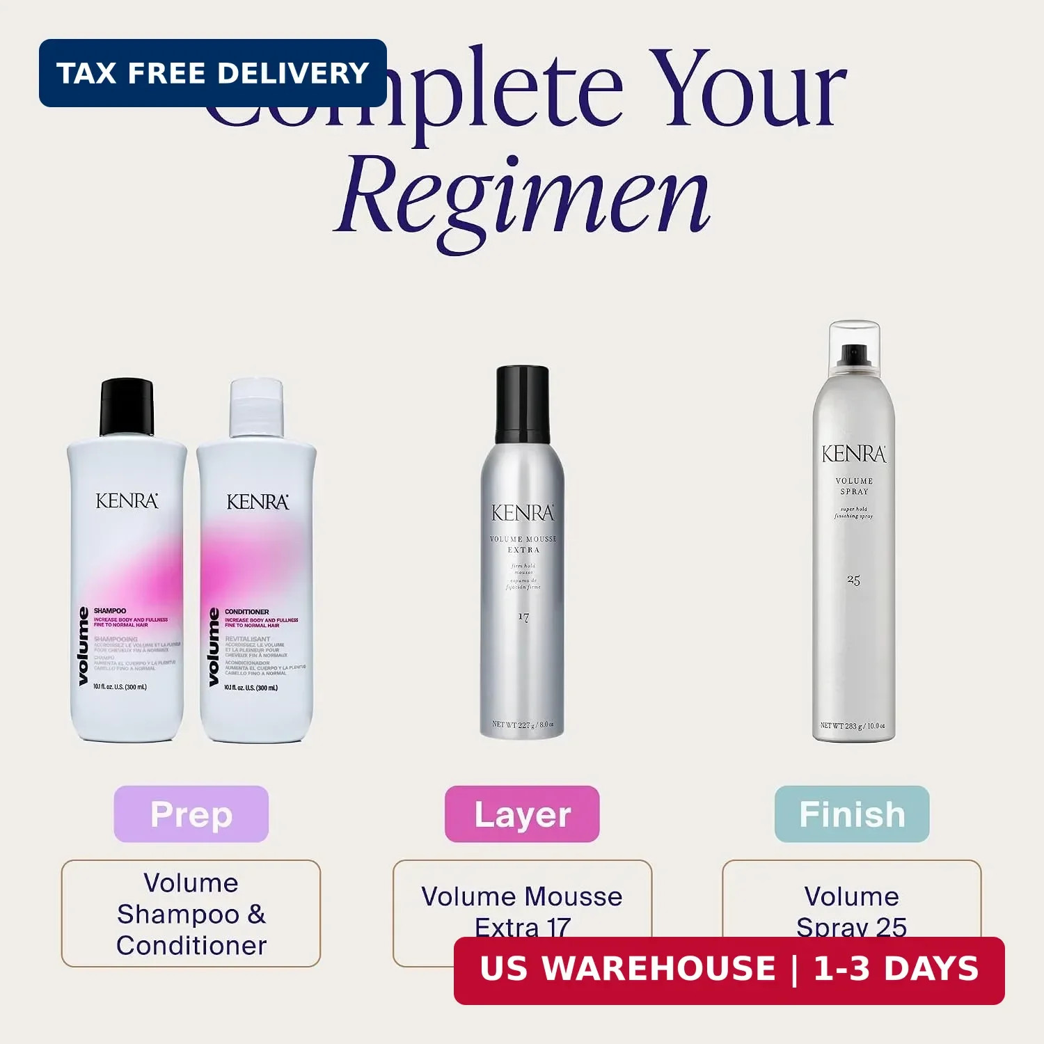 Volume Spray 25 | Super Hold Finishing & Styling Hairspray