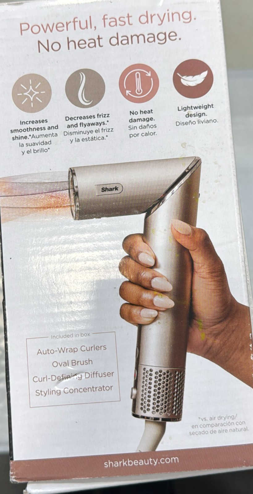 Shark HD435 FlexStyle Air Styling & Drying System, Powerful Hair Blow Dryer & Mu