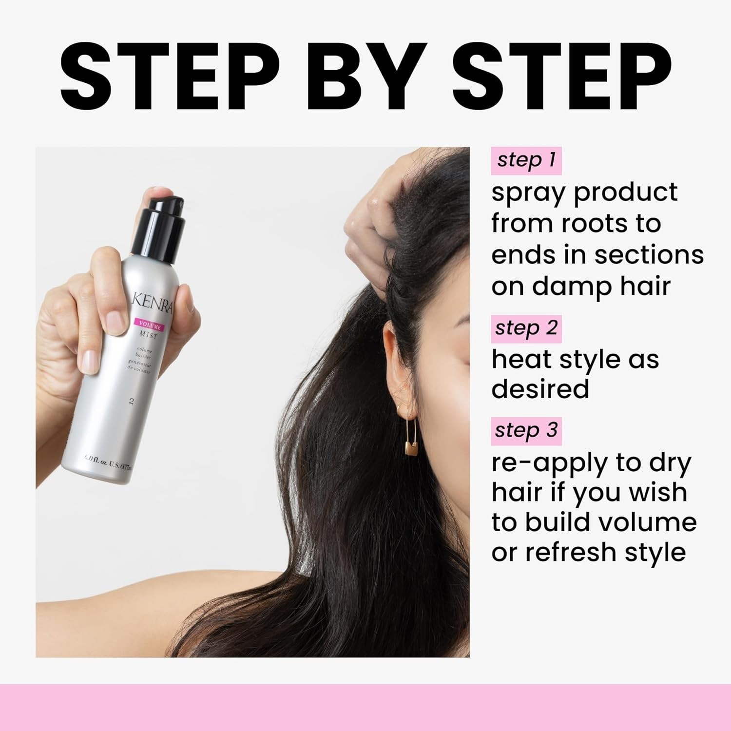 Kenra Volume Mist #2 Volume Builder 6 oz (2-Pack)