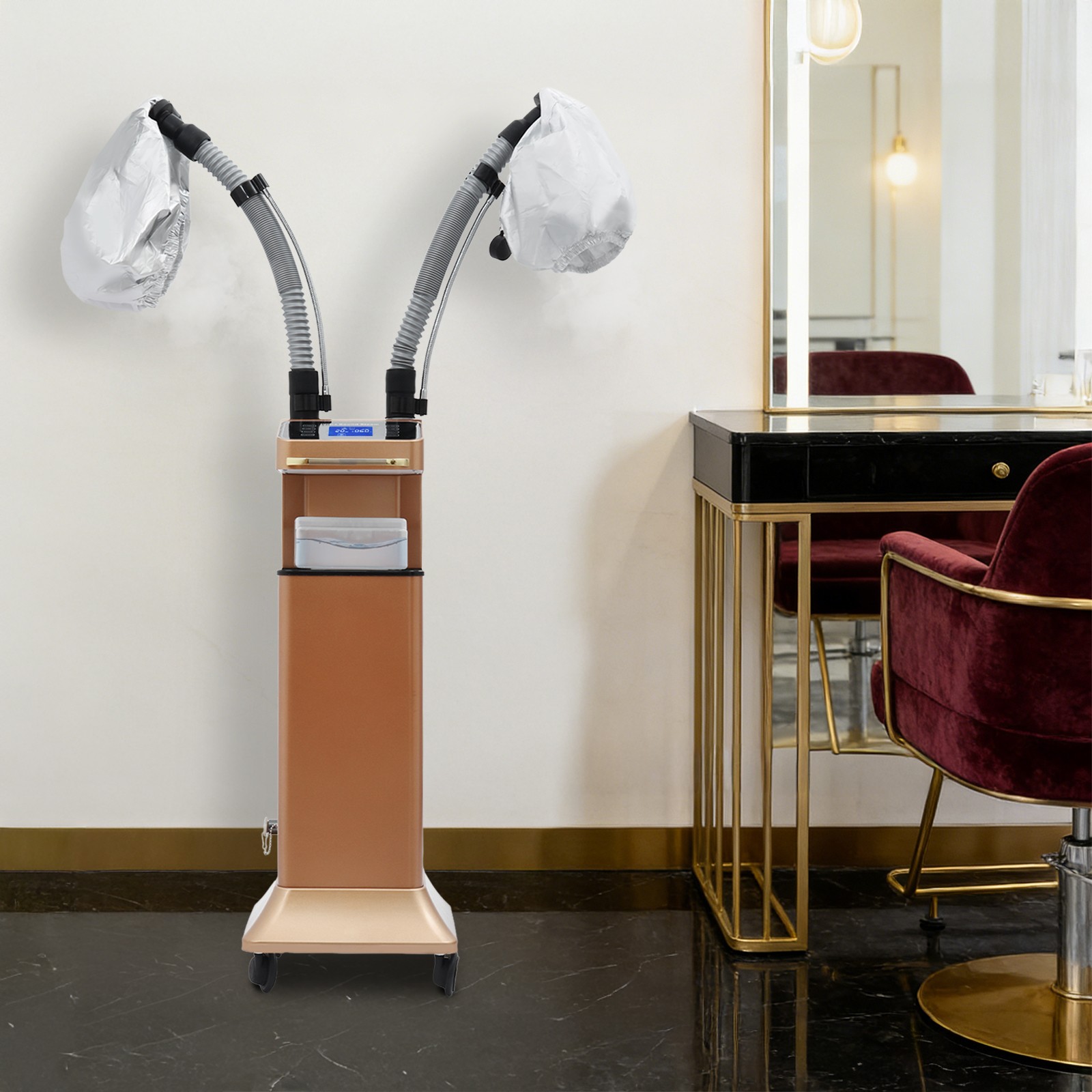 1200ml/40.58oz Multifunctional Hair Steamer Machine Nano Hair Steamer Machine