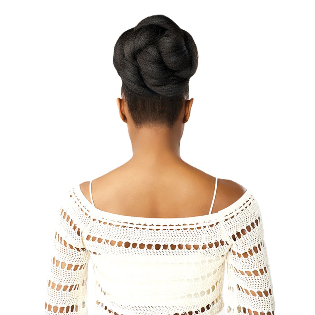 Sensationnel Syntetic Hair Wig Piece Lulu Bun Updo – Knotted Bun Unit 1