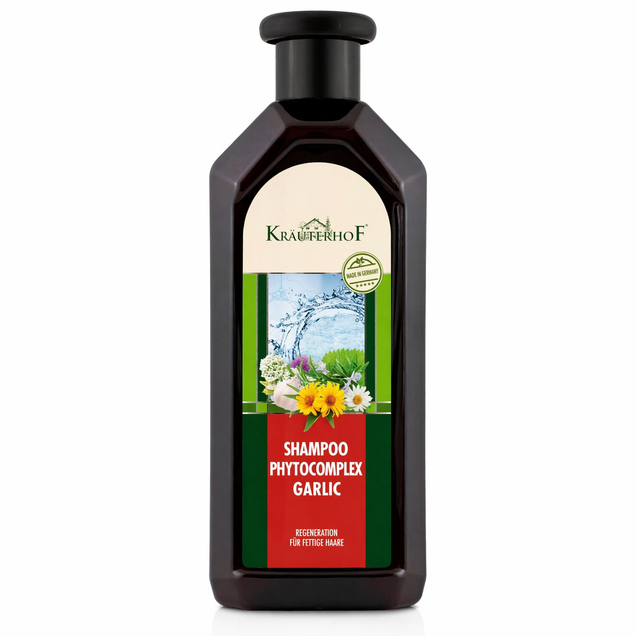 Krauterhof Garlic Shampoo 500ml – Hair Strengthening & Anti Hair Loss Formula
