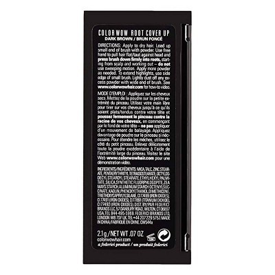 COLOR WOW Hair Concealer Root Touch-Up Cover Up Espresso Brown Instant 0.07oz