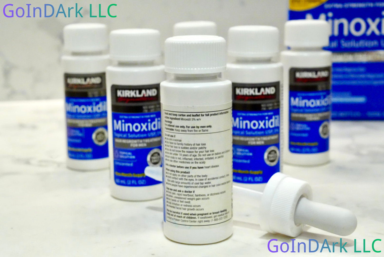 Kirkland Minoxidil 5% Extra Strength Men 6 Month Supply Hair Regrowth FREE SHIP