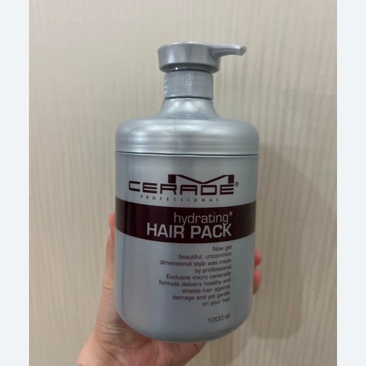 MCERADE Hydrating Hair Pack 1000ml Korean Seller Korean Cosmetics KOREA MADE