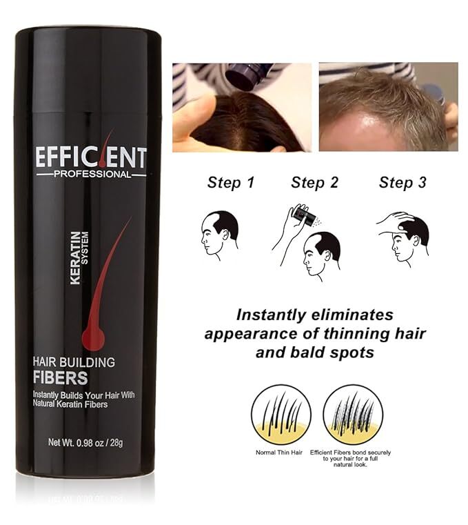 NEW!! EFFICIENT Keratin Hair Loss Concealer, Looks so real 28g 12g ALL & COLORS
